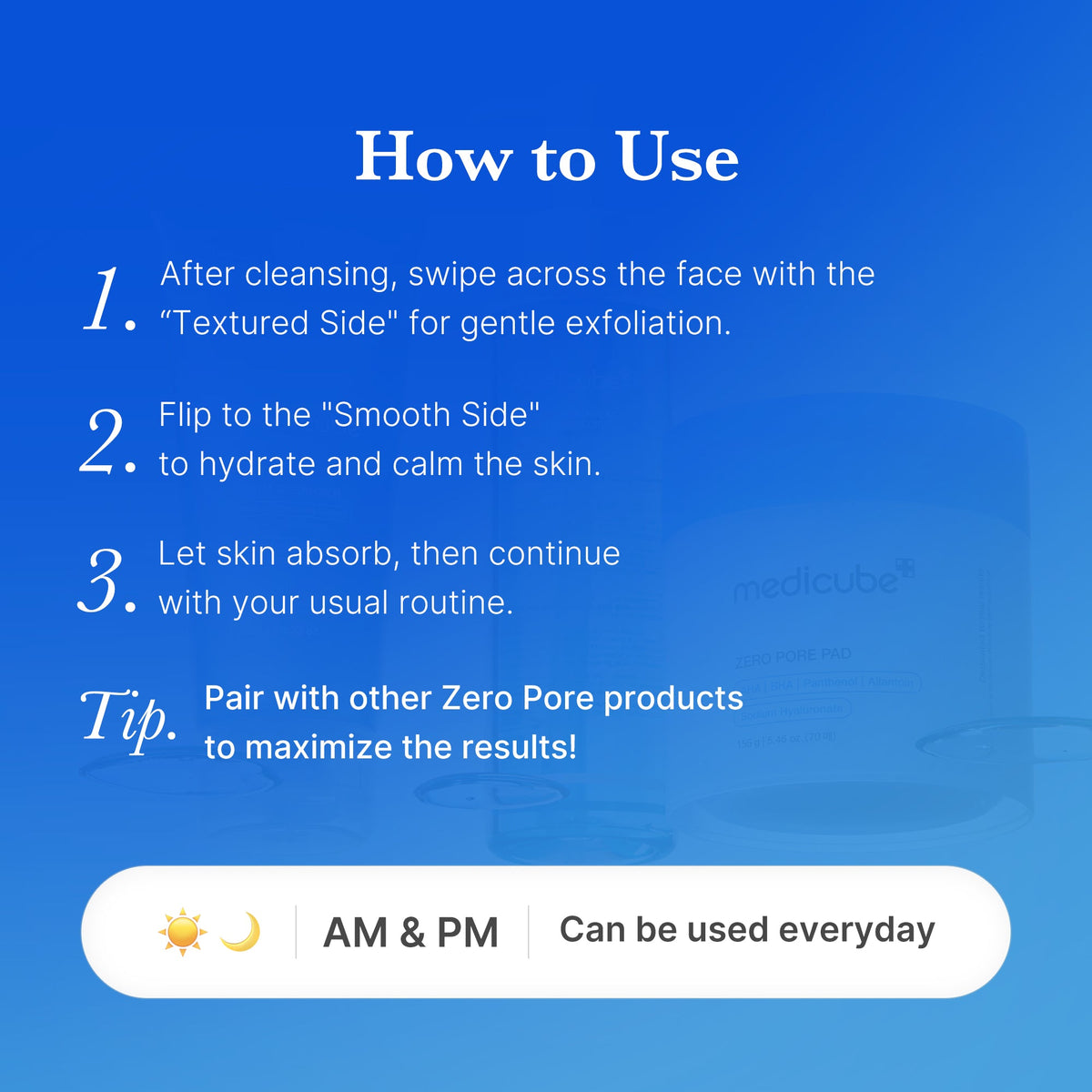 Zero Pore Pads SHOPIFY_ME
