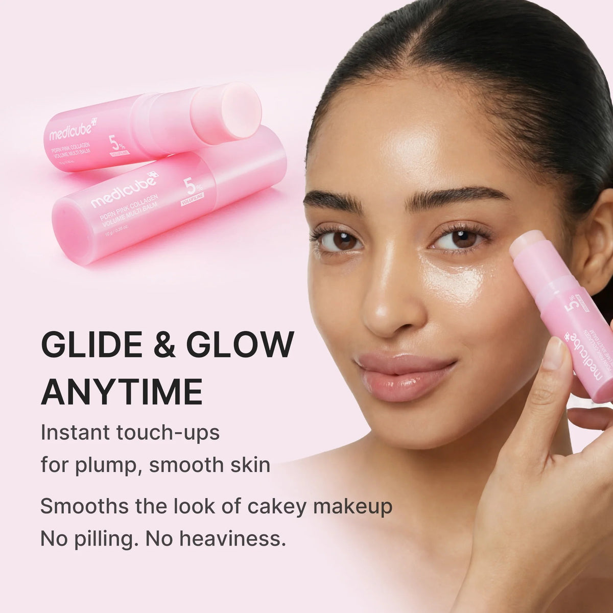 medicube PDRN Eye Glow Duo - PDRN Volume Multi Balm Stick & Eye Patches MEDICUBE