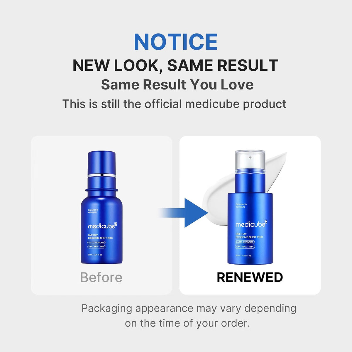 One Day Exosome Shot 7500 by Medicube for Women - 1.01 oz Serum MEDICUBE
