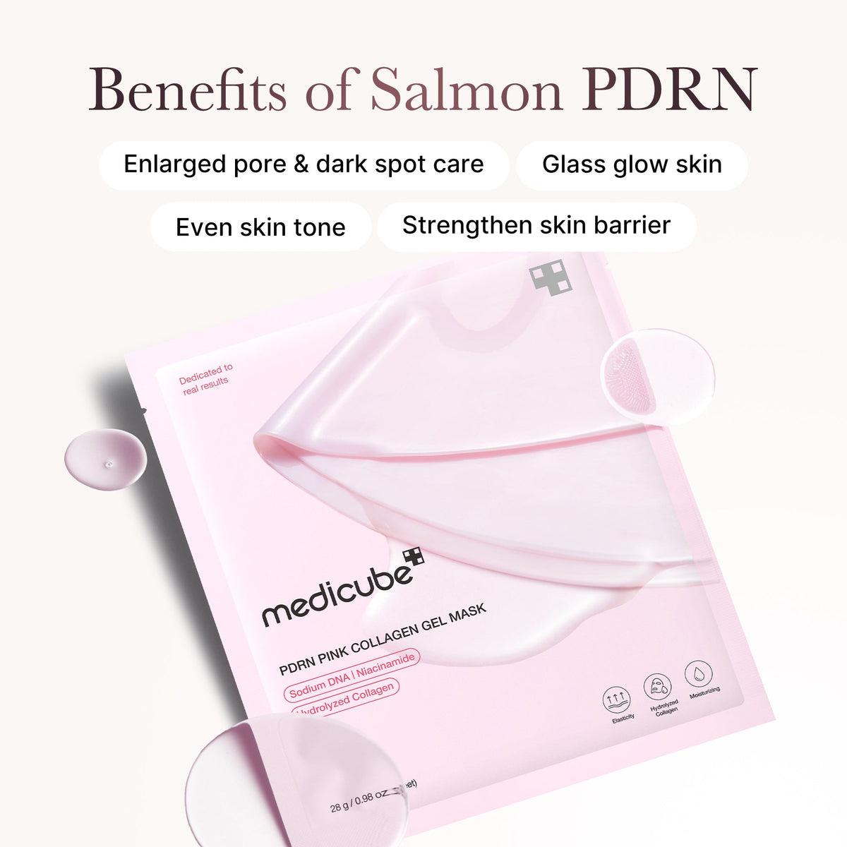 [GIFT] Salmon PDRN Pink Collagen Jelly Gel Mask (4ea) SHOPIFY_ME