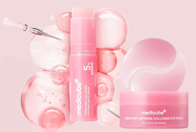 medicube PDRN Eye Glow Duo - PDRN Volume Multi Balm Stick & Eye Patches MEDICUBE
