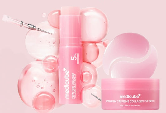 medicube PDRN Eye Glow Duo - PDRN Volume Multi Balm Stick & Eye Patches MEDICUBE